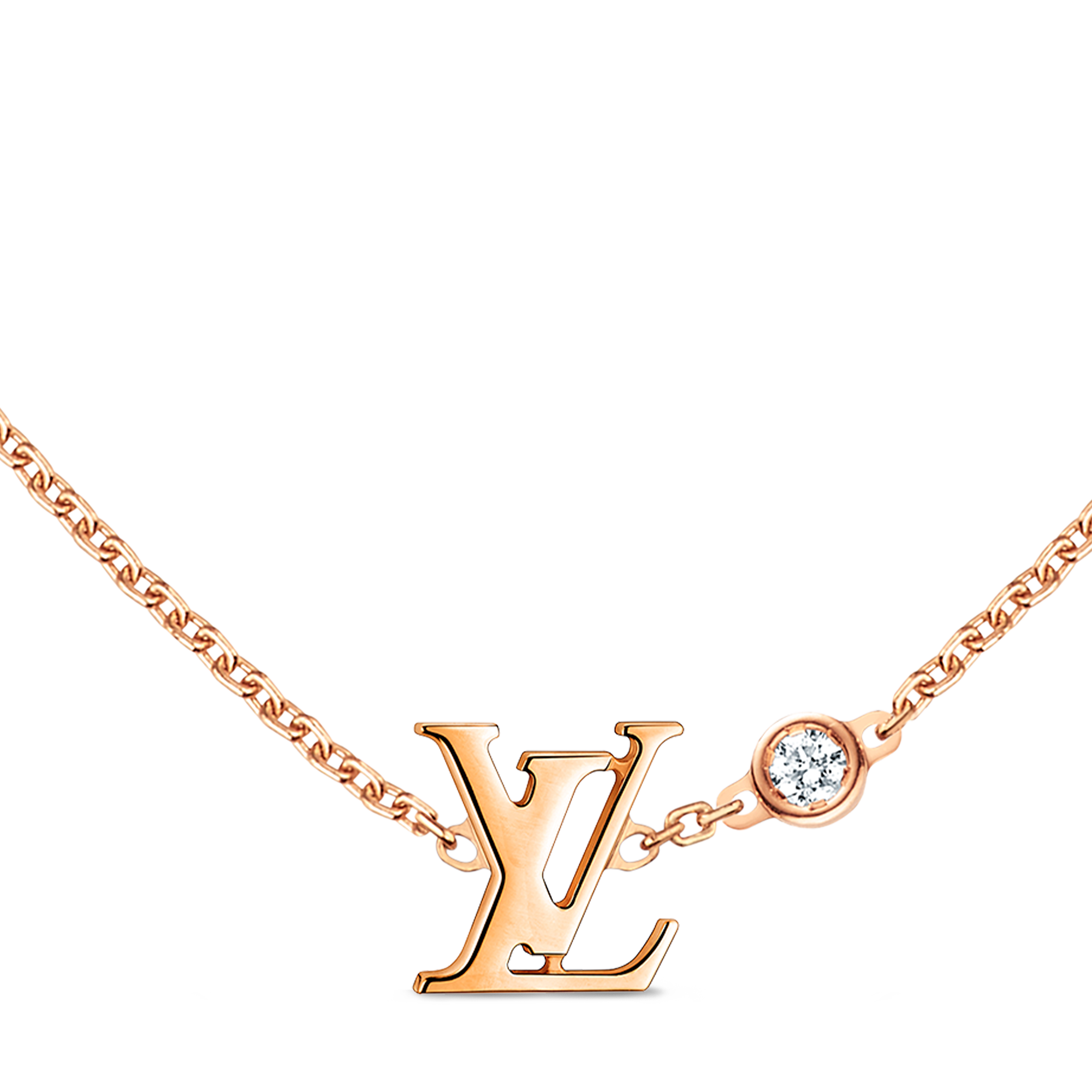 PINGENTE IDYLLE BLOSSOM LV, OURO ROSA E DIAMANTE - Categorias